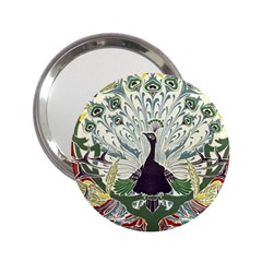 Art Nouveau Peacock 2 25  Handbag Mirrors by NouveauDesign