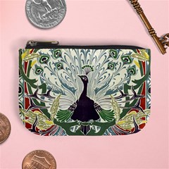 Art Nouveau Peacock Mini Coin Purses by NouveauDesign