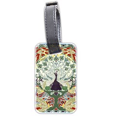 Art Nouveau Peacock Luggage Tags (two Sides) by NouveauDesign