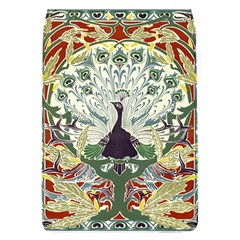 Art Nouveau Peacock Flap Covers (l)  by NouveauDesign