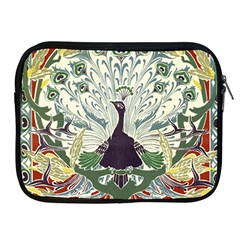 Art Nouveau Peacock Apple Ipad 2/3/4 Zipper Cases by NouveauDesign