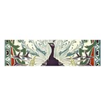 Art nouveau peacock Satin Scarf (Oblong) Front