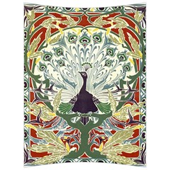 Art Nouveau Peacock Back Support Cushion