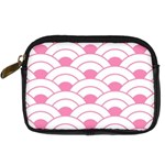 art deco shell pink white Digital Camera Cases Front