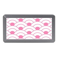 Art Deco Shell Pink White Memory Card Reader (mini) by NouveauDesign