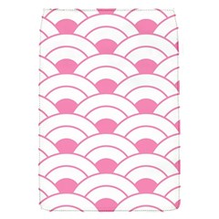 Art Deco Shell Pink White Flap Covers (s)  by NouveauDesign