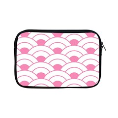 Art Deco Shell Pink White Apple Ipad Mini Zipper Cases by NouveauDesign