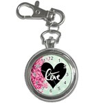 modern collage shabby chic Key Chain Watches Front