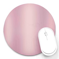 Beautiful,rose Gold,pattern Round Mousepads by NouveauDesign