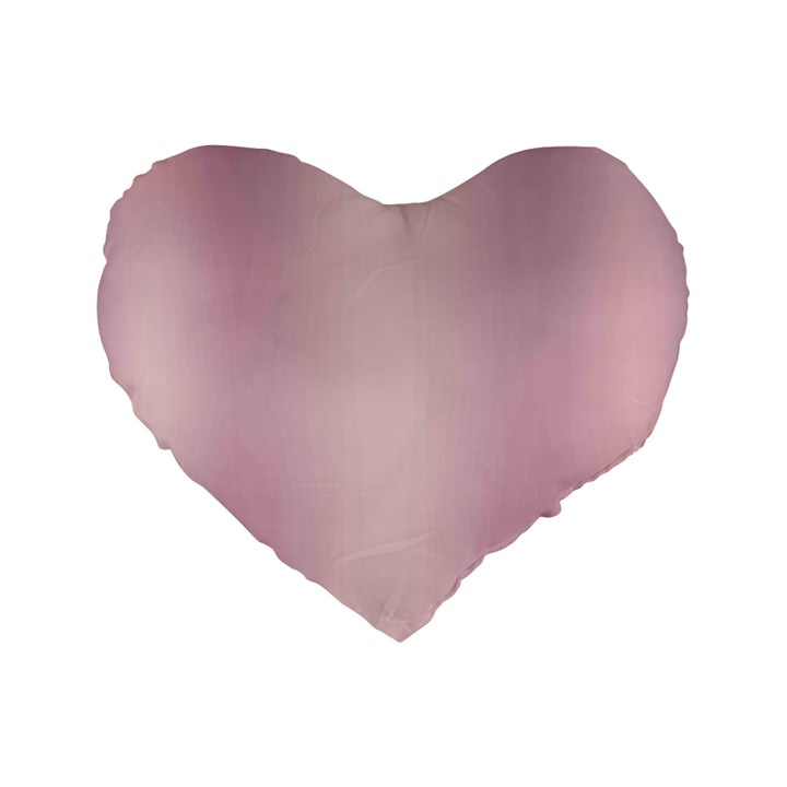 beautiful,rose gold,pattern Standard 16  Premium Flano Heart Shape Cushions