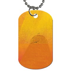 Sunset Dog Tag (one Side)