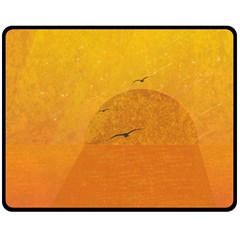 Sunset Fleece Blanket (medium)  by berwies