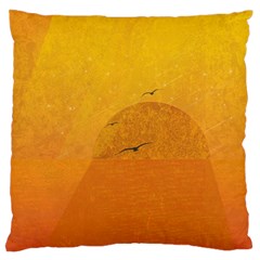 Sunset Large Flano Cushion Case (two Sides) by berwies