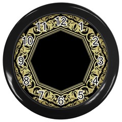 Art Nouvea Antigue Wall Clocks (black) by NouveauDesign