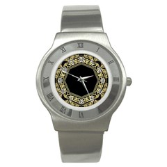 Art Nouvea Antigue Stainless Steel Watch