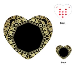 Art Nouvea Antigue Playing Cards (heart)  by NouveauDesign