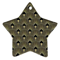 Art Deco Fan Pattern Ornament (star) by NouveauDesign