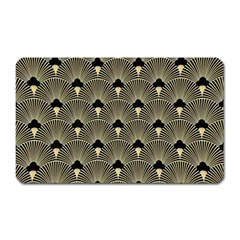 Art Deco Fan Pattern Magnet (rectangular) by NouveauDesign