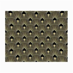 Art Deco Fan Pattern Small Glasses Cloth (2-side) by NouveauDesign