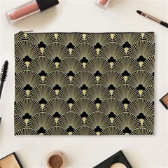 Art Deco Fan Pattern Cosmetic Bag (xl) by NouveauDesign