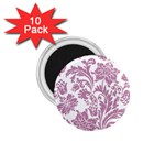 vintage floral pattern 1.75  Magnets (10 pack)  Front