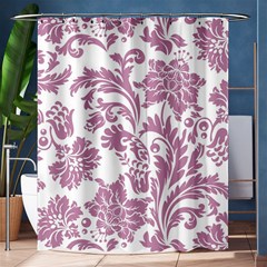 Vintage Floral Pattern Shower Curtain 60  X 72  (medium)  by NouveauDesign