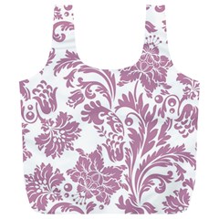 Vintage Floral Pattern Full Print Recycle Bags (l)  by NouveauDesign