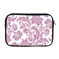 Vintage Floral Pattern Apple Macbook Pro 17  Zipper Case by NouveauDesign