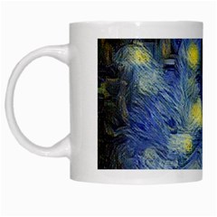 Van Gogh Inspired White Mugs by NouveauDesign