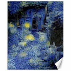 Van Gogh Inspired Canvas 16  X 20   by NouveauDesign