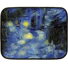 Van Gogh Inspired Fleece Blanket (mini) by NouveauDesign