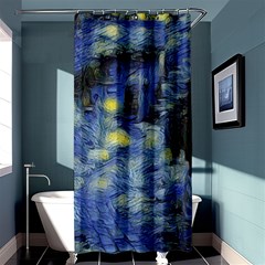 Van Gogh Inspired Shower Curtain 36  X 72  (stall)  by NouveauDesign