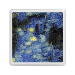 Van Gogh Inspired Memory Card Reader (square)  by NouveauDesign