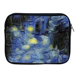 van gogh inspired Apple iPad 2/3/4 Zipper Cases Front