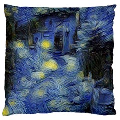 Van Gogh Inspired Standard Flano Cushion Case (one Side) by NouveauDesign