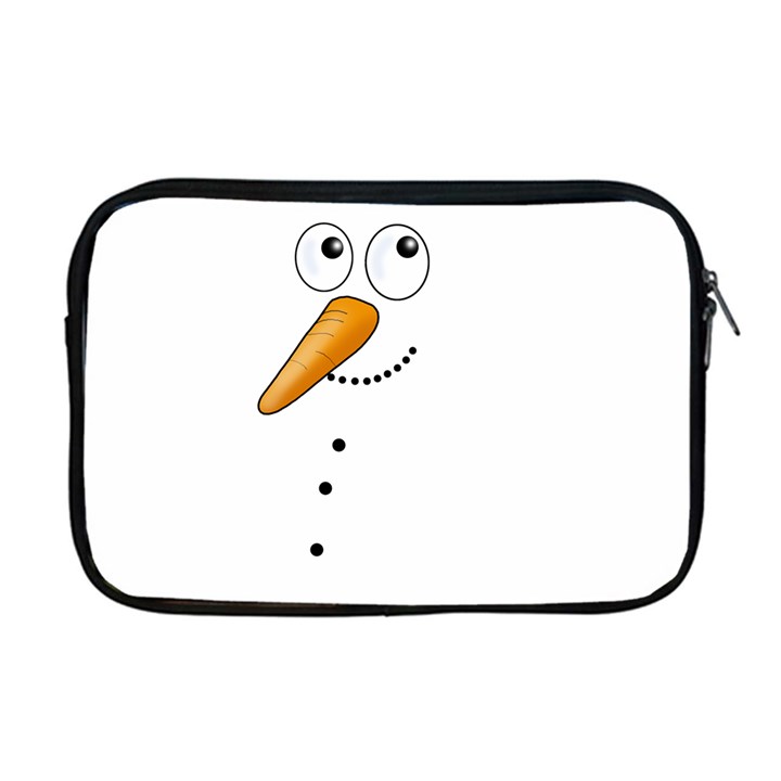 Cute snowman Apple MacBook Pro 17  Zipper Case