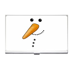 Cute Snowman Business Card Holders by Valentinaart