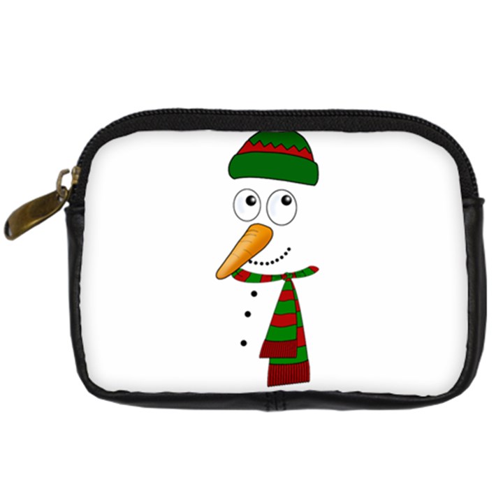 Cute snowman Digital Camera Cases