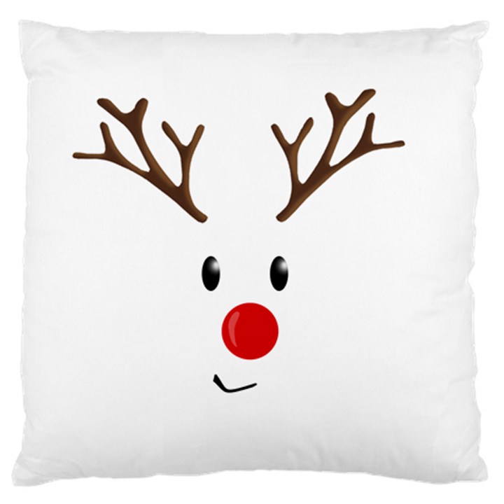 Cute reindeer  Standard Flano Cushion Case (Two Sides)