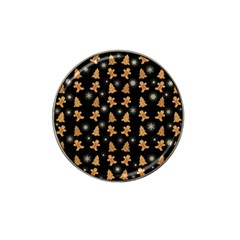 Ginger cookies Christmas pattern Hat Clip Ball Marker