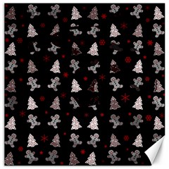 Ginger Cookies Christmas Pattern Canvas 20  X 20  