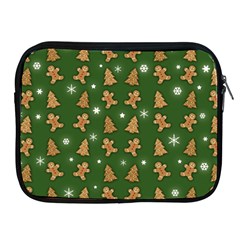 Ginger Cookies Christmas Pattern Apple Ipad 2/3/4 Zipper Cases by Valentinaart