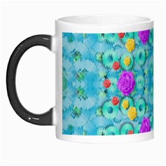 Season For Roses And Polka Dots Morph Mugs by pepitasart