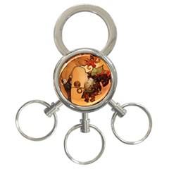 Alfons Mucha   Fruit 3-ring Key Chains by NouveauDesign