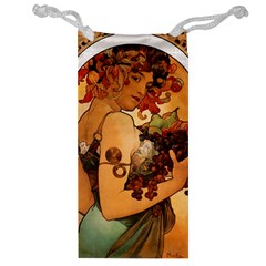 Alfons Mucha   Fruit Jewelry Bag by NouveauDesign