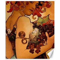 Alfons Mucha   Fruit Canvas 8  X 10  by NouveauDesign