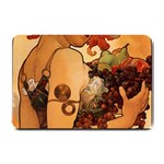 Alfons Mucha   Fruit Small Doormat  24 x16  Door Mat