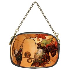 Alfons Mucha   Fruit Chain Purses (two Sides)  by NouveauDesign