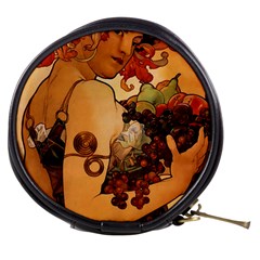 Alfons Mucha   Fruit Mini Makeup Bags by NouveauDesign