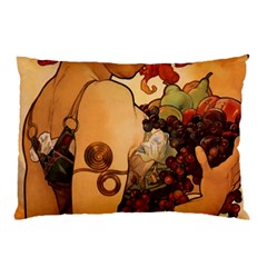 Alfons Mucha   Fruit Pillow Case (two Sides) by NouveauDesign